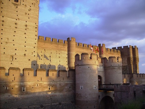Castillo de la Mota Medina del Campo Valladolid Castilla España